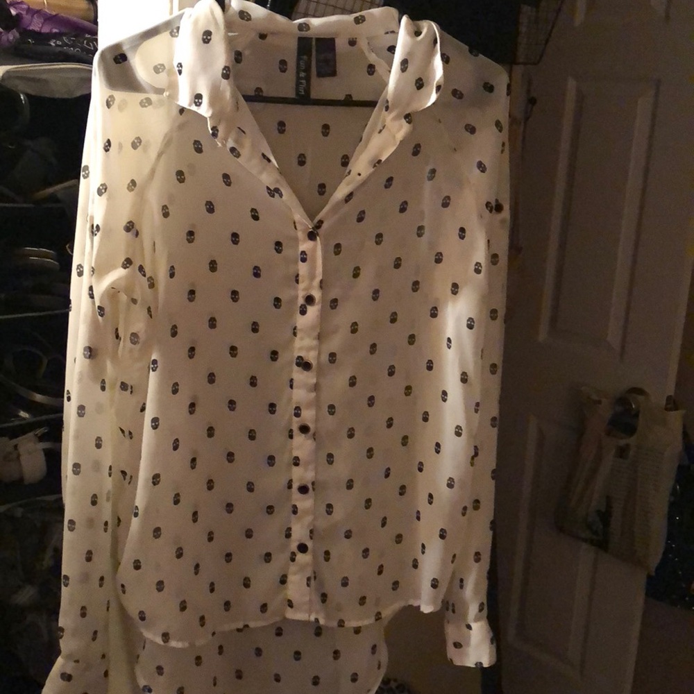 Skull Blouse
